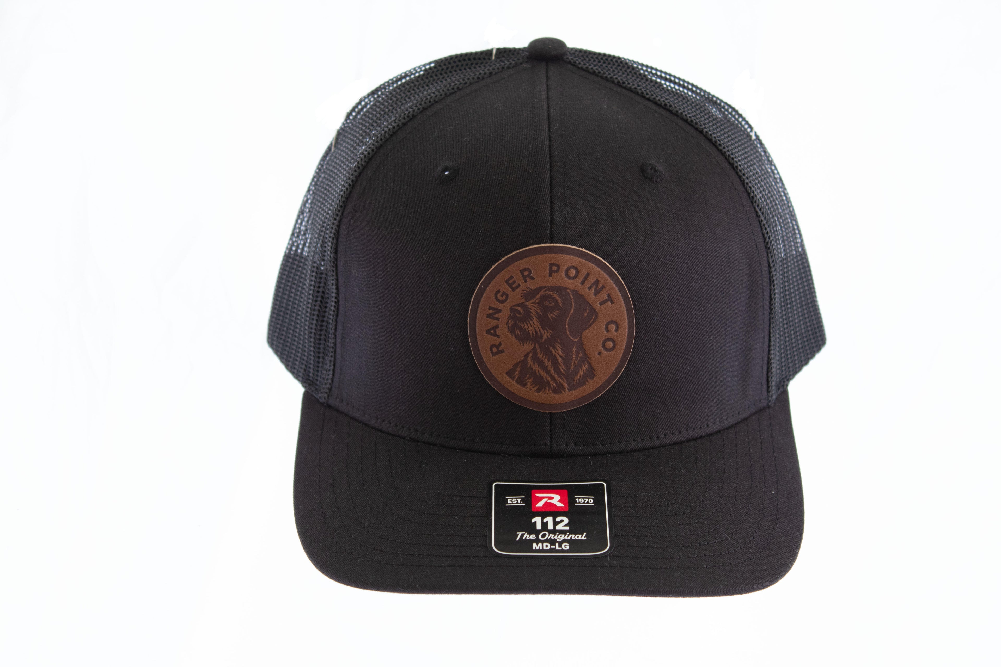 Ranger Point Leather Patch Hat